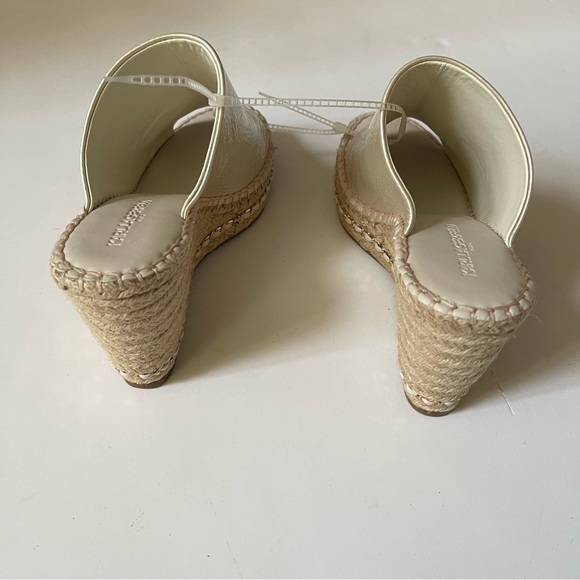 Karl Lagerfield Paris Carina Women Slip On Open Toe Wedge Sandals - Picture 10 of 11